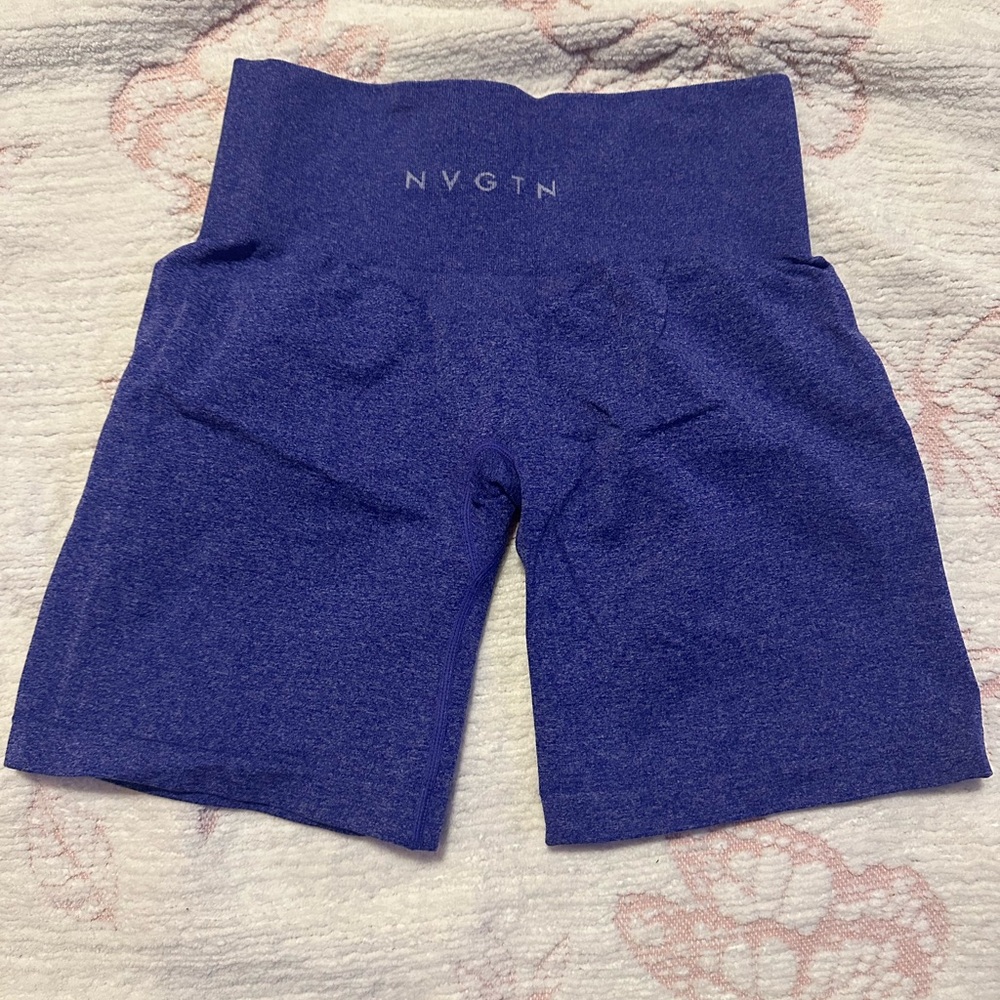 NVGTN Vibrant Purple Athletic Shorts